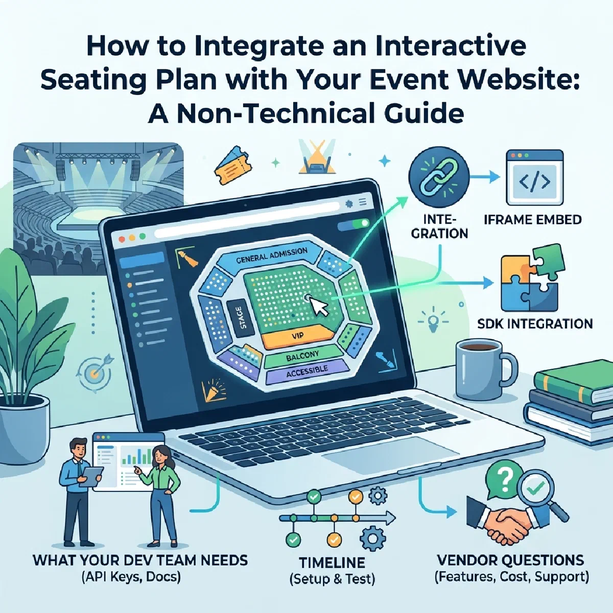 How to Integrate an Interactive Seating Plan with Your Event Website