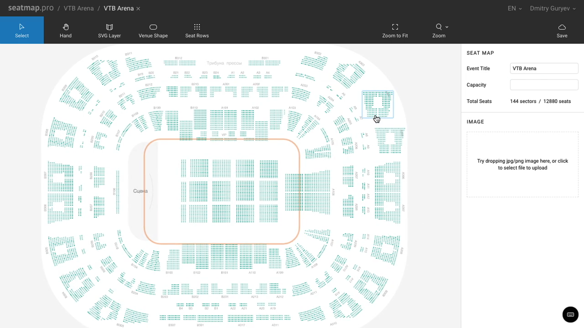 Seating plan image